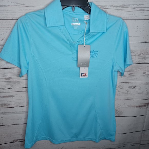 CUTTER & BUCK WOMEN'S SZ SMALL GOLF TOP